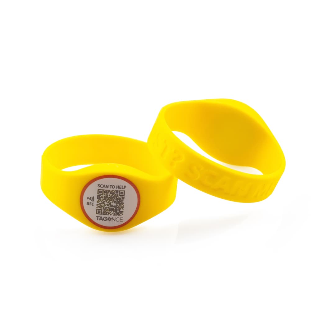 thnx SOS bracelet yellow